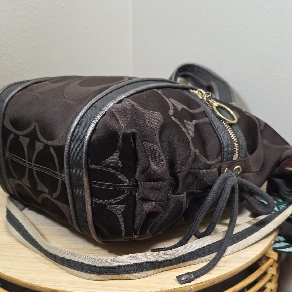 Coach Poppy Spotlight Tote and Matching Wallet - Picture 6 of 14